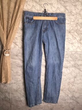 Levi’s 511 Made in USA 100% Cotton Y2K late 2008 Light Med Wash Denim W34 L32